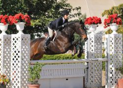 Showjumper Adrienne Dixon